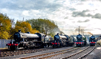 10 November 2007. An LNER Extravaganza at Barrow Hill depot